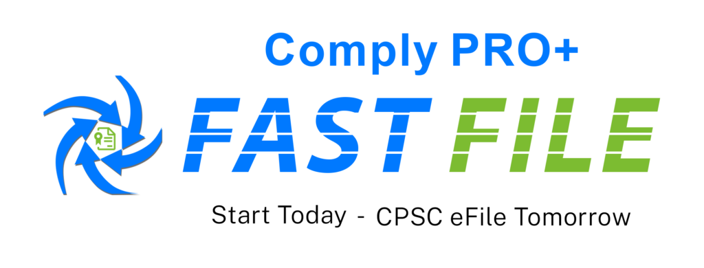 Fast File Logo V5 Transparent Comply PRO+ Fast CPSC eFIling